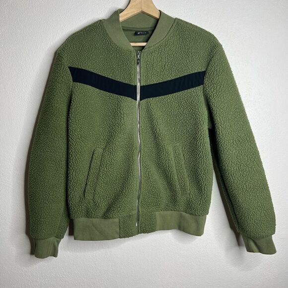 ZYIA Jackets & Blazers - Zyia active full zip fleece jacket women’s size small green